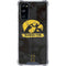 University of Iowa Hawkeyes Distressed Logo Galaxy S20 FE Clear Case